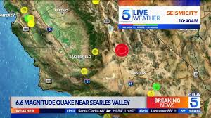 Preliminary Magnitude 6 6 Earthquake Jolts Southern California Youtube