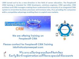 Peoplesoft Crm Online Training At Virtualameerpet Virtual Ameerpet Provides The Best Peoplesoft Crm Online Train Online Training Crm System Streamline Business