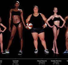 Muscular Women Athlete Athletic Body