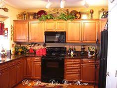 decorating above kitchen cabinets