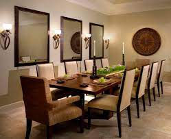 But maybe the best part is how inexpensive it was to make such a large statement on this 12 foot tall empty wall. Dining Room Mirror Wall Houzz