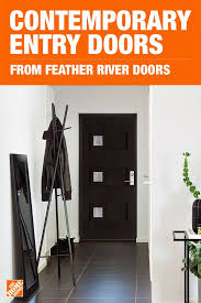 Make A Bold First Impression By Choosing A Modern Exterior Door For Your Home Feather River Doors Feature Modern Exterior Doors Contemporary Entry Doors Home