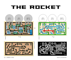 The Rocket Is Aron Nelson S Modified Version Of Gus Smalley S 3 Transistor Fuzz Basically It S A Fuzz Face With Diy Guitar Pedal Guitar Pedals Diy Guitar Amp