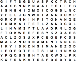 Each puzzle presents the user with a grid of letters and a word list. Christmas Word Search To Print For Sale Off 76