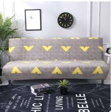 Great savings & free delivery / collection on many items. Fold Armless Sofa Cover Stretch Elastic Couch Covers Mssshops