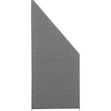 Sichtschutzzaun Element Ambience Polyrattan Grau 180 90 Cm X 80 Cm Kaufen Bei Obi