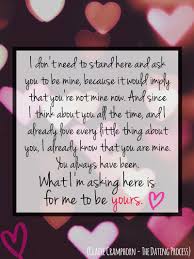 Yours Teens Reading Ya Books Romantic Quotes