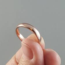 4mm Rose Gold Ring Silver Ring Engagement Ring Silver Engagement Ring 4mm Stainless Steel Ring Wedding Band Wedding Men S Ring Women S Ring With Images Silver Engagement Rings Wedding Ring Bands Silver