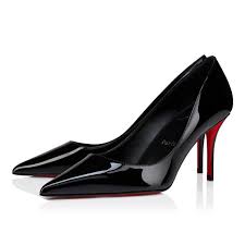 Miss Z 80 Black Patent leather - Women Shoes - Christian Louboutin