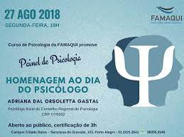 Para comemorar o dia do psicólogo, celebrado em agosto,. Painel De Psicologia Homenagem Ao Dia Do Psicologo Sympla