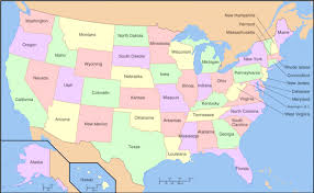Estados Unidos Abreviaciones De Estados En Usa Entrar A Pag Web Mapa De Estados Unidos Estados Unidos De America Mapa Eeuu Estados