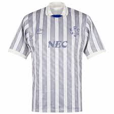 Katso, millaisia toimintoja sivua hallinnoivat ja sisältöä julkaisevat ihmiset tekevät. Umbro Everton 1988 1990 Away Trikot Gebrauchter Zustand Good Gr M