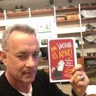 Tom Hanks read an article I wrote and just emailed me this photo of him  with my book!! : r/pics