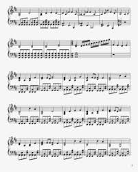 Sheet Music For Piano Symphony Clean Bandit Png Download Violin Sheet Music Billie Ellish Free Transparent Clipart Clipartkey