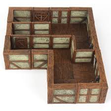 • 1 plaster exterior wall outside angled, (8) • 1 plaster exterior wall inside angled, (4) • 1 plaster interior wall angled, (4) • 1 plaster exterior wall outside. Wizkids D D Warlock Tiles Town And Village Ii Full Height Plaster Walls Fair Game