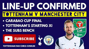 Toothless man city fall short again. Line Up Confirmed Tottenham V Manchester City Live From Wembley Kane Starts Bale On The Bench Youtube