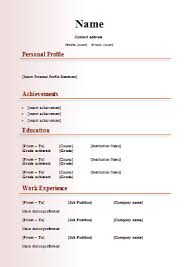 Choose the right resume format and make sure your resume looks professional. 18 Cv Templates Cv Template Word Downloads Tips Cv Plaza