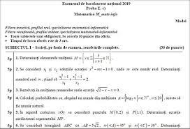 4.876 de elevi constănțeni vor susține, începând de astăzi, prima probă din cadrul examenului de bacalaureat. Modele De Subiecte Bacalaureat 2019 Certificare CompetenÈ›e A CompetenÅ£e Lingvistice Limba RomanÄƒ B CompetenÅ£e Lingvistice Limba Matern Math Math Equations Blog
