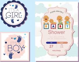 Free printable baby shower card invitation psd template: Baby Shower Tags Templates Paper Cut Decor Free Vector In Adobe Illustrator Ai Ai Format Encapsulated Postscript Eps Eps Format Format For Free Download 3 59mb