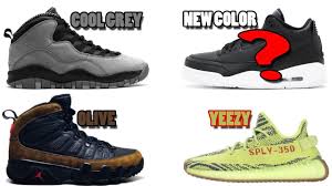 Air Jordan 10 Cool Grey New Jordan 3 Jordan 9 Olive Boot Yeezy Semi F Olive Boots Air Jordans Newest Jordans