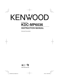 Check out these 10 options for automobile insurance. Kenwood Kdc Mp6036 Car Stereo System User Manual Manualzz