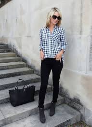 Black And White Gingham Shirt Womens Black And White Checkered Shirt Checkered Shirt Outfit Black And White Shirt Checkered Shirt