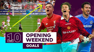 View premier league scores, results & season archives, along with other competitions involving premier league clubs, on the official website of the premier league. 10 Unbelievable Opening Weekend Goals Premier League Coutinho Beckham Lampard More Youtube