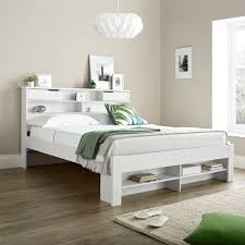 Looking for stylish bookshelves or bookcases? Fabio White Wooden Bookcase Storage Bed