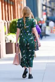 Usd 140 million (2020) full name. Jennifer Lawrence In Green Summer Dress Out In Tribeca 04 Gotceleb