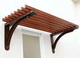 This Aluminum In Wood Could Work For The Open Parts Of The New Carport Low Maintenance Metal Siding House Aluminum Awnings Railing Design