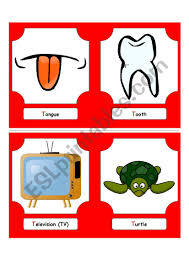 As you may have noticed, that's one more letter than in the english alphabet! Alphabet Words T Flash Cards Esl Worksheet By Futago1998
