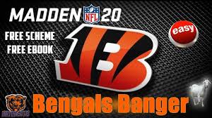 Bengals Mini Scheme Madden 20 Easy Read Offense Madden 20 Singleback Bengals Gaming Tips Madden Nfl