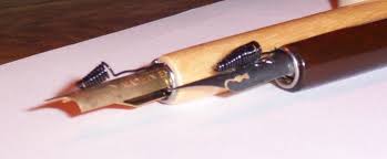 This will let the ink work towards the tip of the nib at a natural. Dip Pen Wire Reservoirs Calligraphy Discussions Dip Pen Pen Calligraphy Tools