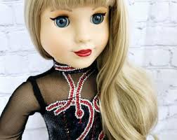 NOW ON SALE 18" Historical Colonial Doll Dress Fits American Girl