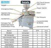 Donuts Bread Croissant Side Injecter Injection Machine Cream ...