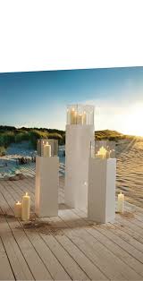 Moderne Windlichtsaule Aus Kunstoff Aluminium Verbund Mit Glasierter Oberflache Licht Aussenbereich Gartenhaus