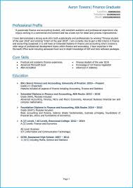 Use our bank teller resume example, writing tips and free downloadable template to launch your career. Finance Graduate Cv Example Land A Top Job