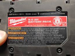 This is because the new tools will shut off before the battery is completely depleted. 18v 9ah Lithium Ion High Demand Battery