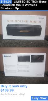 Audio Docks And Mini Speakers Limited Edition Bose Soundlink Mini Ii Wireless Bluetooth Wireless Speakers Bluetooth Wireless Streaming Bose Soundlink Mini Ii