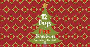 These are all so fun and the kids are sure to love these festive activities. 12 Days Of Free Christmas Worksheets For Kids Our Family Code