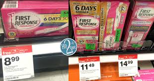 By monica scott, bs, rn. Target Free 5 Gift Card With Purchase Of 2 First Response Pregnancy Tests Mail In Rebate Offer Hip2save