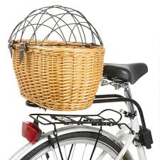 Für den transport oder die reise mit ihrem vierbeiner. M Wave Ba Pet Fahrradkorb Weidenkorb Hundekorb Real De
