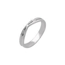 We guarantee that our online prices are the best you will find with up to 50% off high street prices. 18ct White Gold 3mm V Shaped Wedding Ring