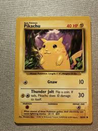 As you may notice, we love talking about pokemon cards that was printed for. 1995 Pikachu Value 0 99 5 600 00 Mavin