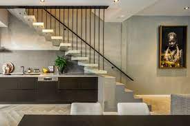 Timber staircase wooden staircases staircase design modern stairs form design love your home backyard patio cladding interior architecture. Modern Timber Marble Staircase Contemporary Staircase Melbourne By First Avenue Homes Houzz Uk