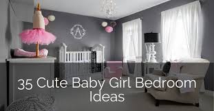 This pink little girl's room idea is a thrill for a kid at any age. 35 Cute Baby Girl Nursery Bedroom Ideas Sebring Design Build