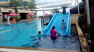 Along with relaxing touches like rainfall showers and jetted tubs, bathrooms offer hair dryers. Bila Seketul Boboboy Slide Into The Pool The Gurney Resort Hotel Residences Youtube
