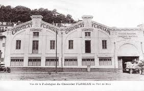 La Chocolaterie Florian Sur Le Port De Nice En 1921 Fabrication Du Chocolat Confiture Artisanale Confiserie Florian