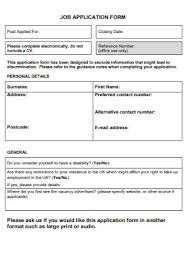 50 sample job application form templates in pdf ms word