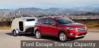 2001 2021 Ford Escape Towing Capacities Cheat Sheet Charts Let S Tow That